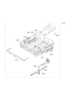 Upper Rack Parts parts for Lg Dishwasher LDF5545ST/00 from AppliancePartsPros.com