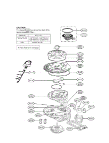 Sump Parts parts for Lg Dishwasher LDF7811WW-01 from AppliancePartsPros.com