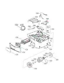 Base And Motor Parts parts for Lg Dryer DLEC888W from AppliancePartsPros.com