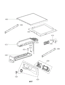 Control And Top Plate Parts parts for Lg Dryer DLEC888W from AppliancePartsPros.com