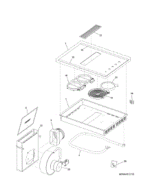 Main Top / Surface Units parts for Kenmore Cooktop 790.44119510 (79044119510, 790 44119510) from AppliancePartsPros.com