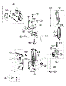 Maine Body parts for Kenmore Vacuum 401.39030 (40139030, 401 39030) from AppliancePartsPros.com