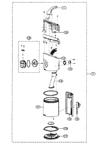 Cyclone Assy parts for Kenmore Vacuum 401.39035 (40139035, 401 39035) from AppliancePartsPros.com