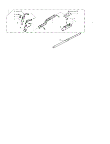 Hose And Attachments parts for Kenmore Vacuum 721.24195S (72124195S, 721 24195S) from AppliancePartsPros.com