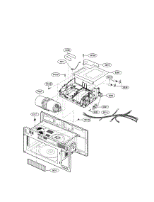 Interior Parts 2 parts for Lg Microwave LMH2016ST/01 from AppliancePartsPros.com