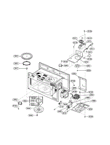 Interior Parts (I) parts for Lg Microwave LMH2016SB/00 from AppliancePartsPros.com
