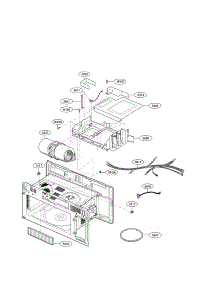 Interior 2 Parts parts for Lg Microwave LMHM2017ST/00 from AppliancePartsPros.com