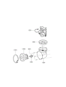 Motor Assembly Parts parts for Kenmore Vacuum 721.37060700 (72137060700, 721 37060700) from AppliancePartsPros.com