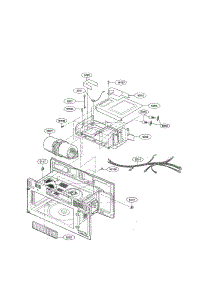 Interior Parts (Ii) parts for Lg Microwave LMV2015ST/00 from AppliancePartsPros.com