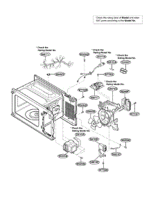 Oevn Interior Parts(I) parts for Lg Microwave LTM9000ST-01 from AppliancePartsPros.com