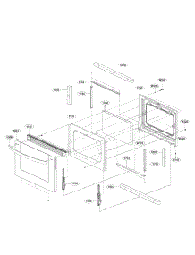 Lower Door Parts parts for Lg Range LDG3037ST/00 from AppliancePartsPros.com