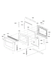 Lower Door Parts parts for Lg Range LDG3036ST/00 from AppliancePartsPros.com
