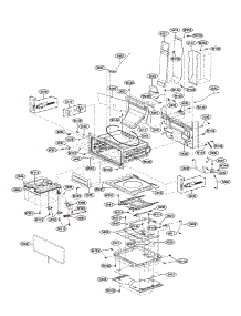 Upper Cavity Parts parts for Lg Range LDG3017ST/00 from AppliancePartsPros.com