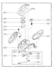 Top Cover Assy parts for Kenmore Vacuum 721.26822600 (72126822600, 721 26822600) from AppliancePartsPros.com