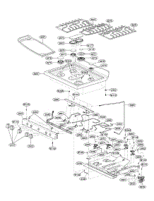 Cooktop Parts parts for Lg Range LRG3097ST/00 from AppliancePartsPros.com