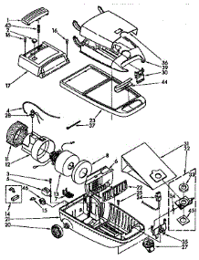 Vacuum Cleaner Parts parts for Kenmore Vacuum 116.2148090 (1162148090, 116 2148090) from AppliancePartsPros.com