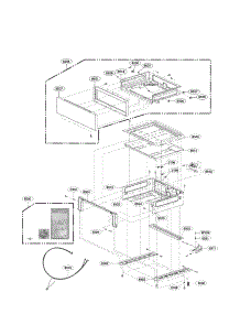 Drawer Parts parts for Lg Range LRG3091ST/00 from AppliancePartsPros.com