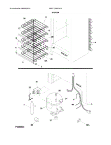 System parts for Frigidaire Freestanding Freezer FFFC22M6QWH from AppliancePartsPros.com
