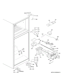 Fresh Food Section parts for Ge Refrigerator GIE18ETHRRWW from AppliancePartsPros.com