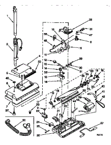 Power Mate parts for Kenmore Vacuum 116.3271490C (1163271490C, 116 3271490C) from AppliancePartsPros.com