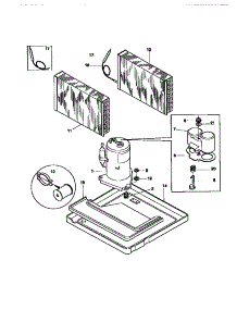 Compressor parts for Frigidaire Heat Pump System FAC130G1A2 from AppliancePartsPros.com