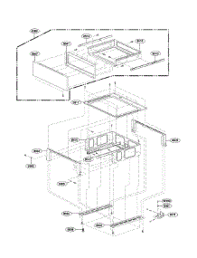 Drawer Parts parts for Lg Range LSB5682SS/00 from AppliancePartsPros.com