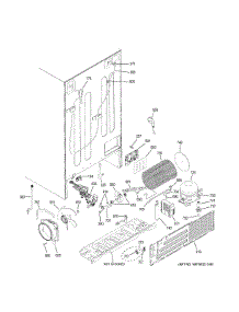 Machine Compartment parts for Ge Refrigerator PSS28KSHKCSS from AppliancePartsPros.com