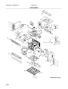 Oven / Cabinet parts for Frigidaire Microwave FGMO3067UD from AppliancePartsPros.com