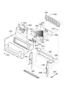 Controller Parts parts for Lg Range LRE30955ST/00 from AppliancePartsPros.com