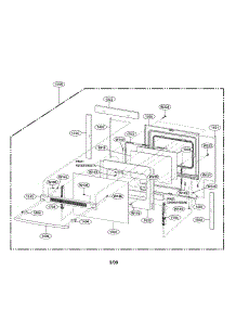 Door Parts parts for Lg Range LRE30755SW/00 from AppliancePartsPros.com
