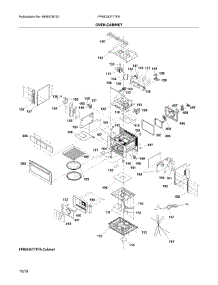 Oven,Cabinet parts for Frigidaire Microwave FPMO3077TFA from AppliancePartsPros.com