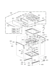 Drawer Parts parts for Lg Range LRE30757SB/00 from AppliancePartsPros.com