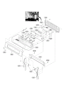 Controller Parts parts for Lg Range LRE30755SB/00 from AppliancePartsPros.com