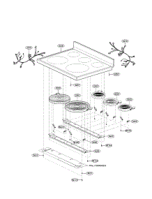 Cooktop Parts parts for Lg Range LRE30755SB/00 from AppliancePartsPros.com