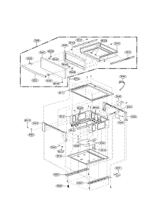 Drawer Parts parts for Lg Range LRE30755ST/00 from AppliancePartsPros.com