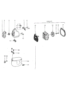 Base Assembly parts for Kenmore Vacuum 346.2165080 (3462165080, 346 2165080) from AppliancePartsPros.com
