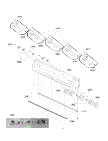 Cooktop Control Parts parts for Lg Range LDE4415BD/00 from AppliancePartsPros.com