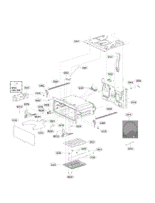 Lower Cavity Parts parts for Lg Range LDE4415ST/00 from AppliancePartsPros.com