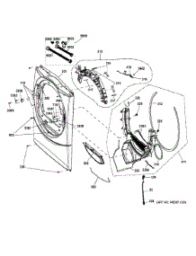 Front Panel parts for Ge Dryer GFD45GSSM0WW from AppliancePartsPros.com