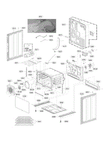 Lower Cavity Parts parts for Lg Range LDE4413ST/00 from AppliancePartsPros.com