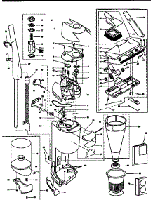 Unit Parts parts for Kenmore Vacuum 204.3399991 (2043399991, 204 3399991) from AppliancePartsPros.com