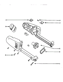 Unit Parts parts for Kenmore Vacuum 860.2034D (8602034D, 860 2034D) from AppliancePartsPros.com