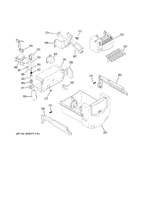 Ice Maker & Dispenser parts for Ge Refrigerator GSE23GGKKCBB from AppliancePartsPros.com