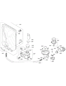 Pump Assy parts for Kenmore Dishwasher 630.13023011 (63013023011, 630 13023011) from AppliancePartsPros.com