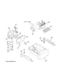 Ice Maker & Dispenser parts for Ge Refrigerator GSS25LSLKCSS from AppliancePartsPros.com