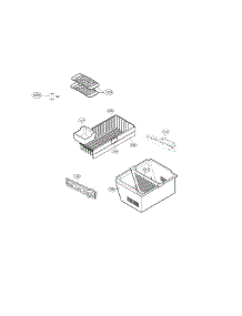 Freezer Parts parts for Lg Refrigerator LDN22735SB/00 from AppliancePartsPros.com