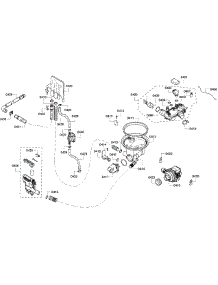 Pump Assy parts for Kenmore Dishwasher 630.13953011 (63013953011, 630 13953011) from AppliancePartsPros.com