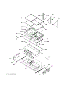 Fresh Food Shelves parts for Ge Refrigerator CYE22TP4MBW2 from AppliancePartsPros.com