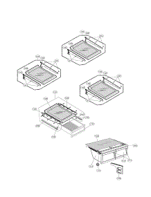 Refrigerator Parts parts for Lg Refrigerator LFX23961SW/00 from AppliancePartsPros.com