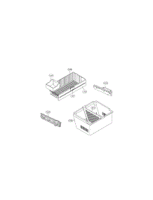 Freezer Parts parts for Lg Refrigerator LFX23961SW/00 from AppliancePartsPros.com